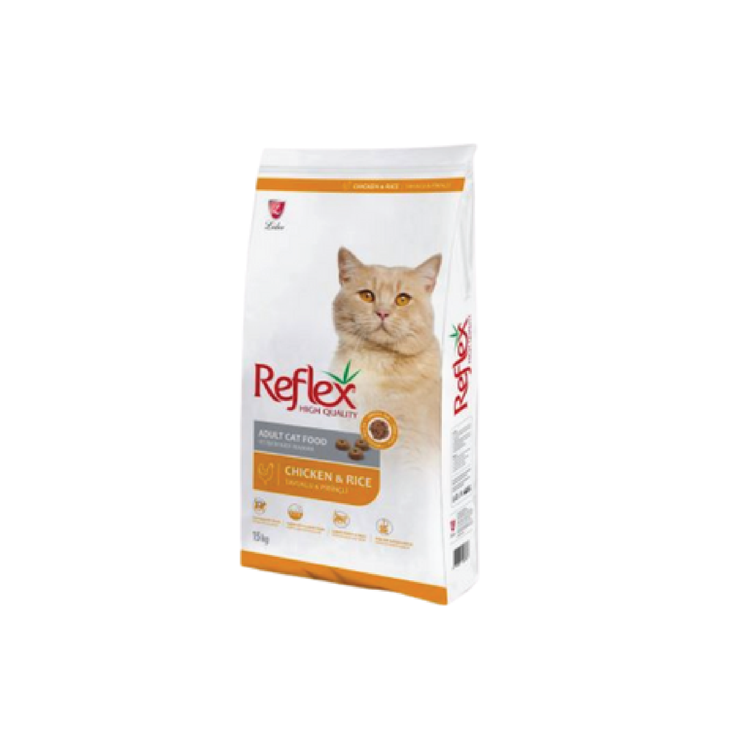 Reflex Adult Cat Food Chicken And Rice 15Kg