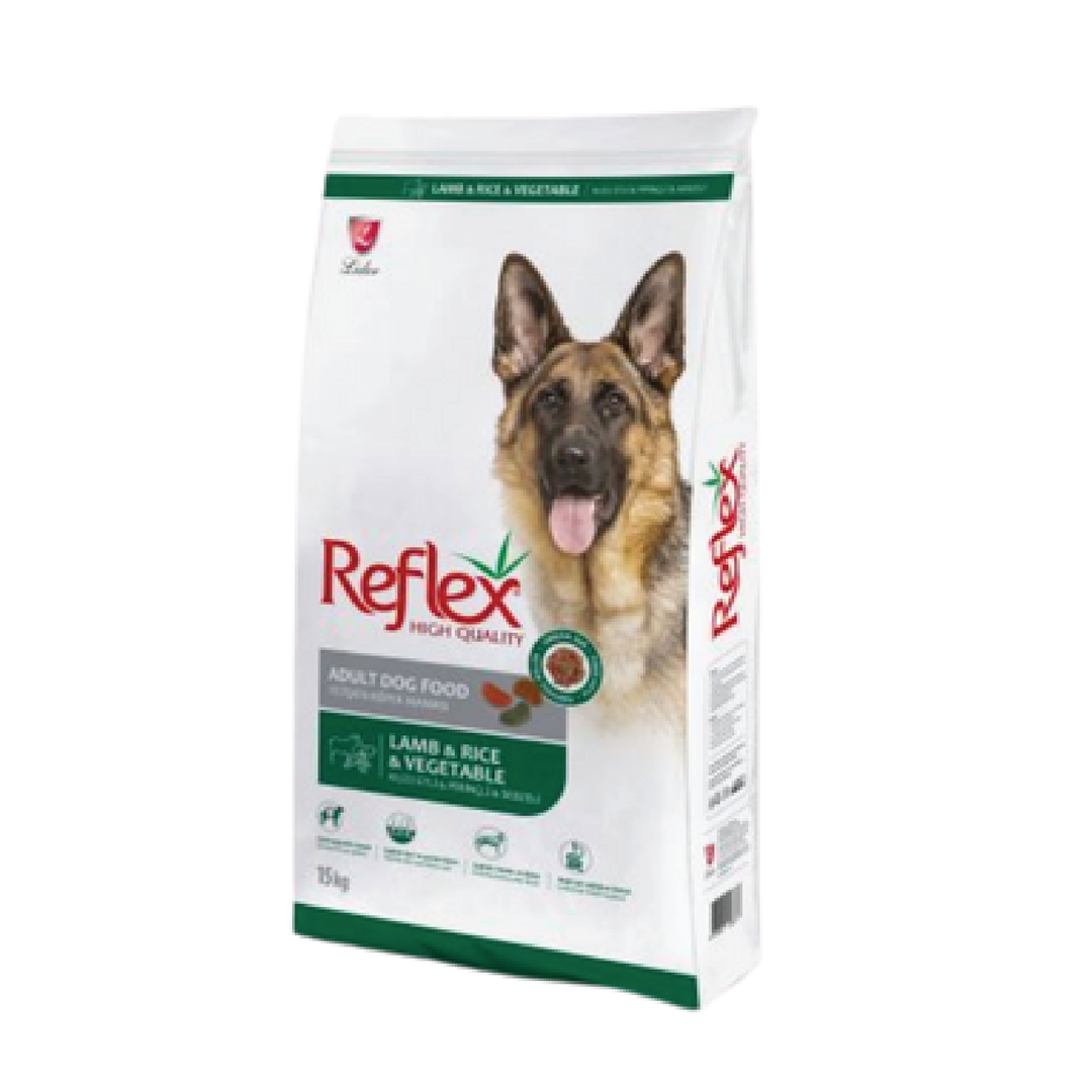 Reflex Adult Dog Food Lamb Rice & Veg. 15Kg