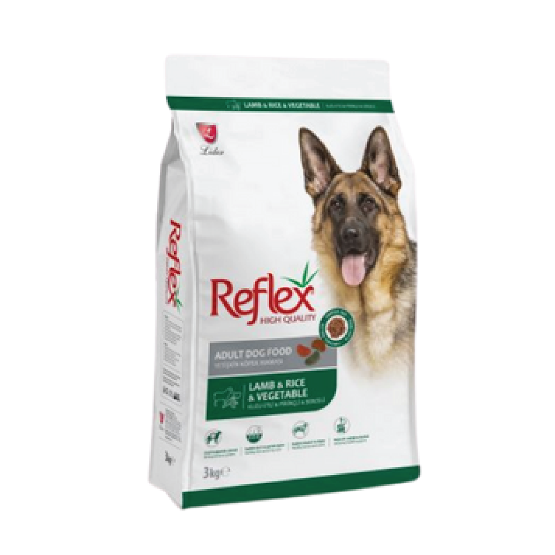 Reflex Adult Dog Food Lamb Rice & Veg. 3Kg