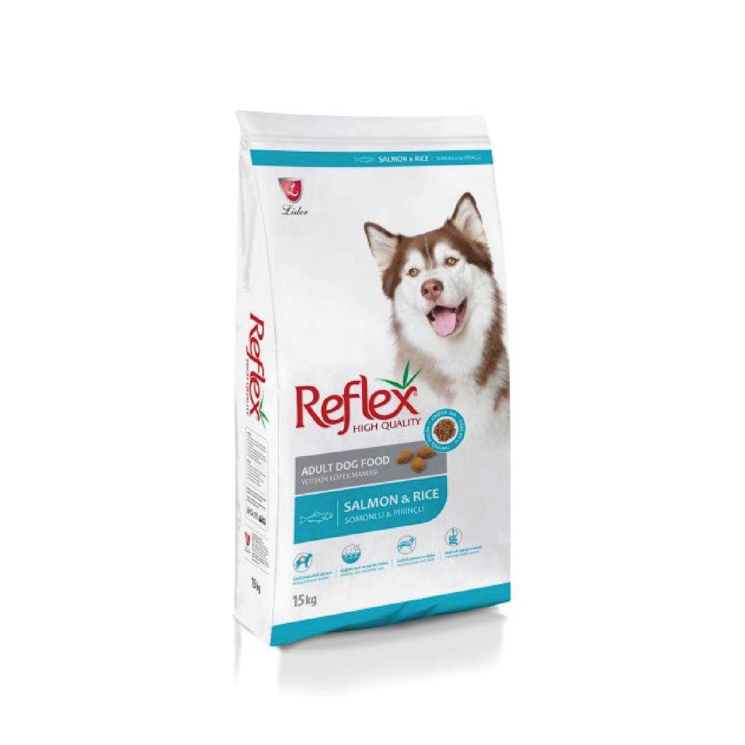 Reflex Adult Dog Food Salmon & Rice 15Kg