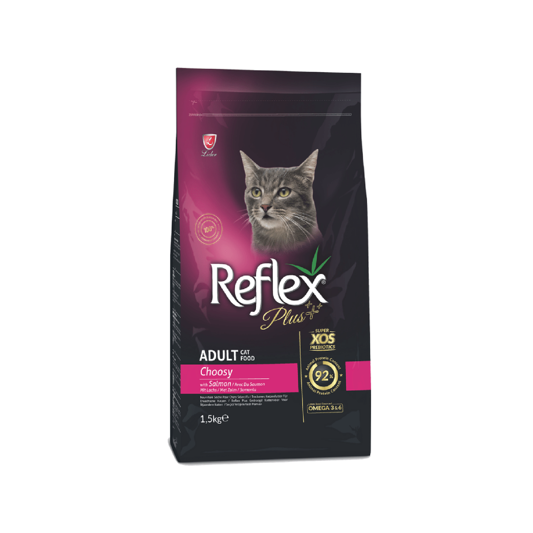 Reflex Plus Adult Cat Food Choosy 1.5Kg