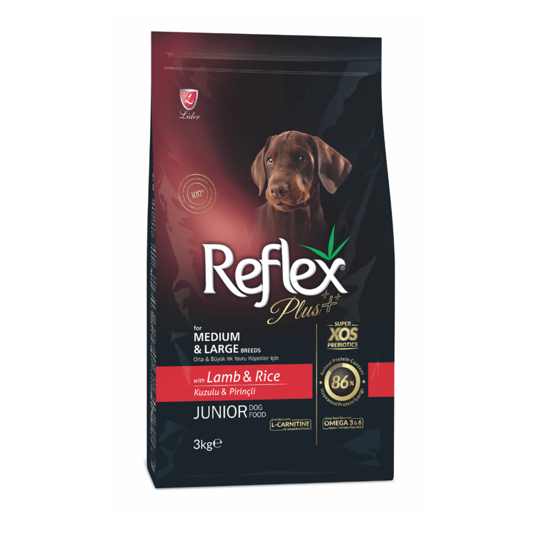 Reflex Plus Medium Large Breed Senior Dog Food Lamb And Rice 15Kg