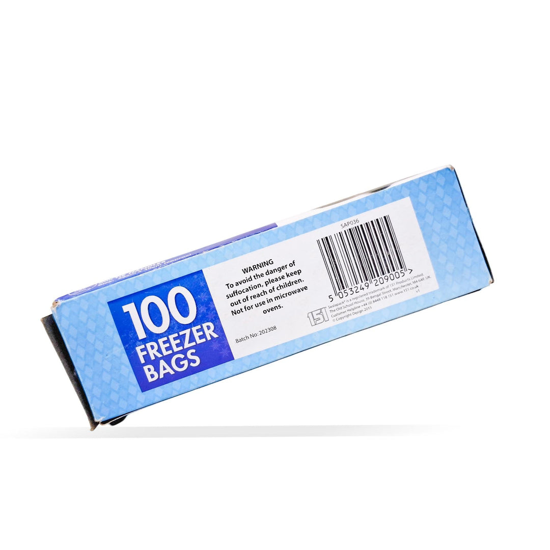 152 Sealapack Freezer Bag 100Pk