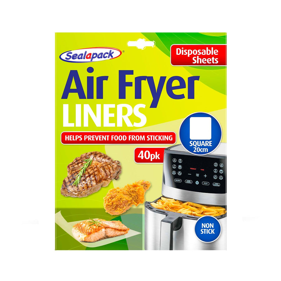151 Disposable Air Fryer Liner Square 40Pk 20Cm