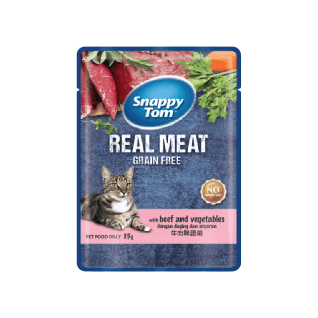 Snappy Tom Beef And Veg 85G