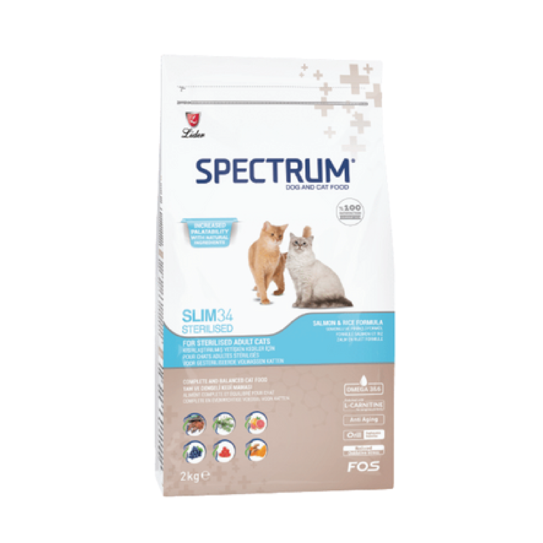 Spectrum Cat Food Slim34 2Kg