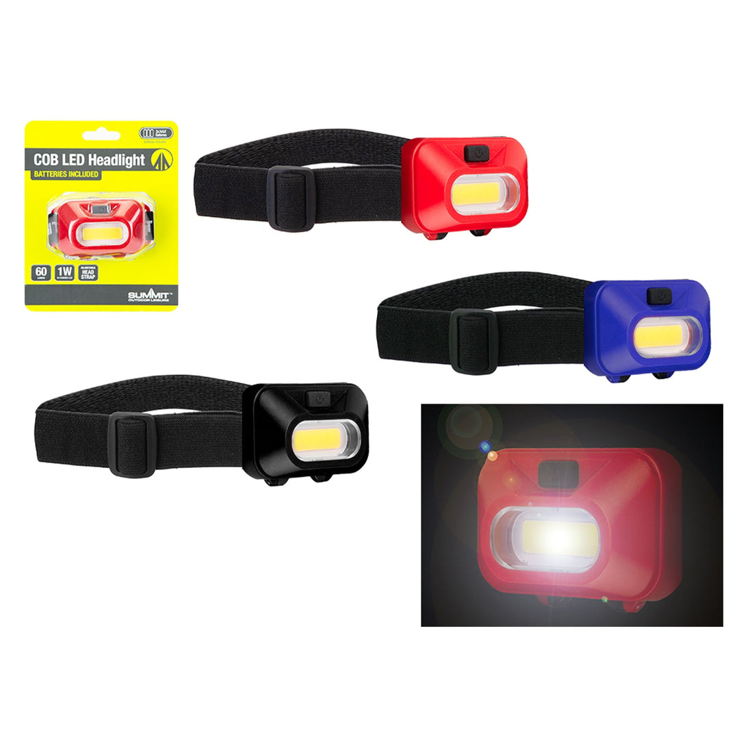 Summit Cob Headlight. 3Asst.