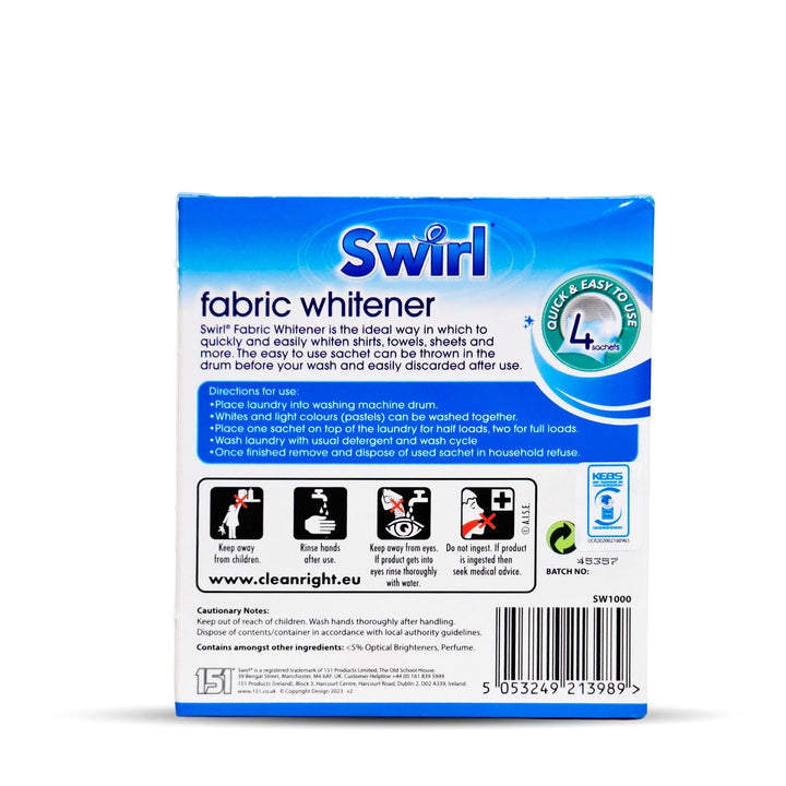 Swirl Fabric Whitener 4Pk 30G