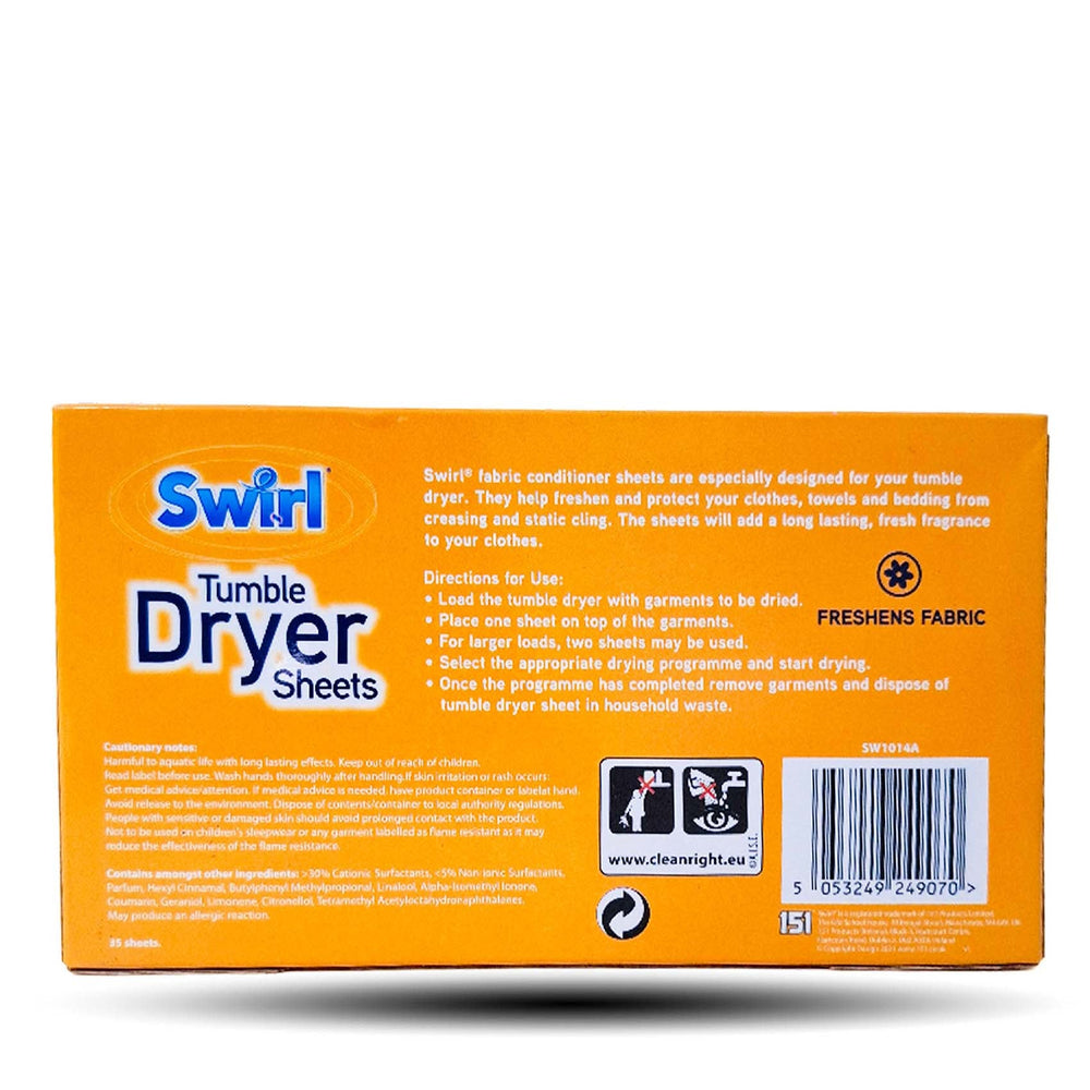 152 Swirl Tumble Dryer Tropical 35 Shts