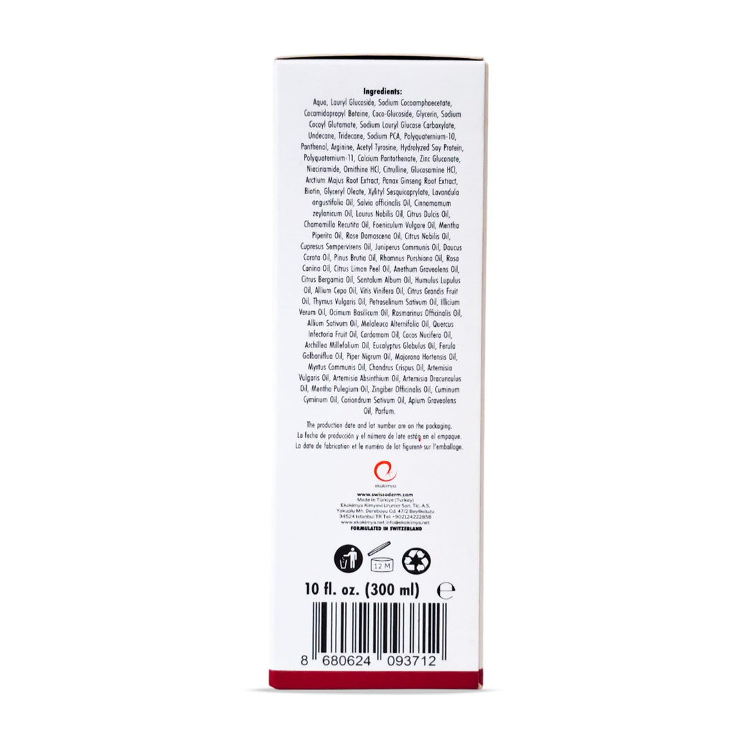Swissoderm Anti-Hair Loss Shampoo For Normal & Dry Hair 300Ml