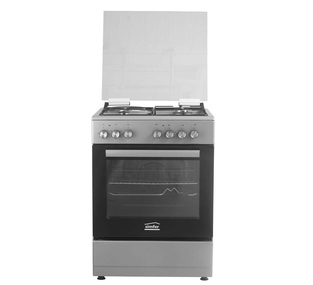 Simfer Cooker 3+1 F6315Serig 6F 60X60 Inox Grey Mech