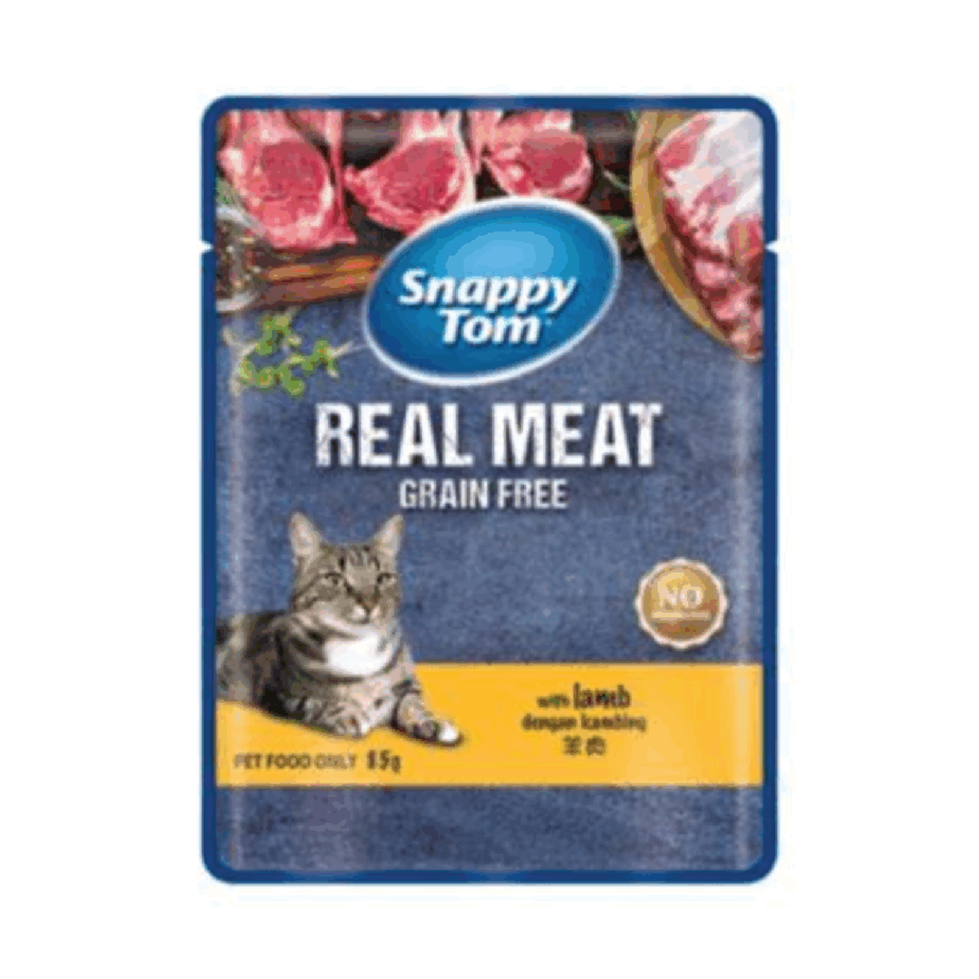 Snappy Tom Cat With Lamb 85G