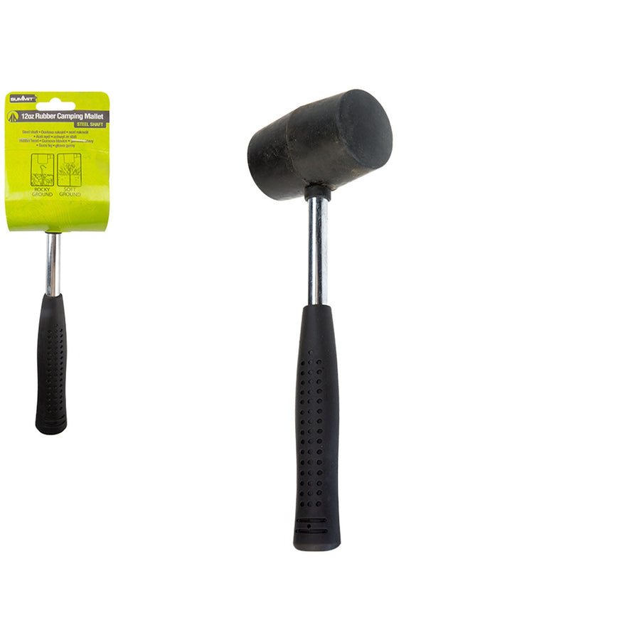 Summit 12Oz Rubber Mallet Steel Shaft