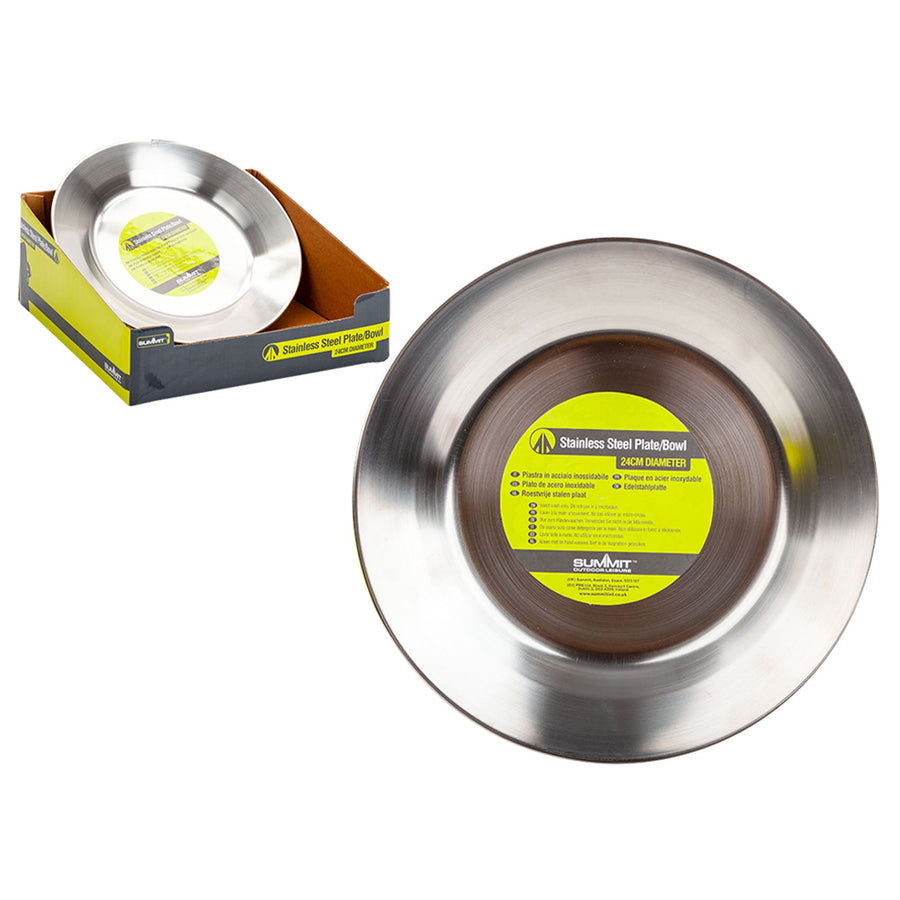 Summit 24Cm S/S Plate/ Bowl