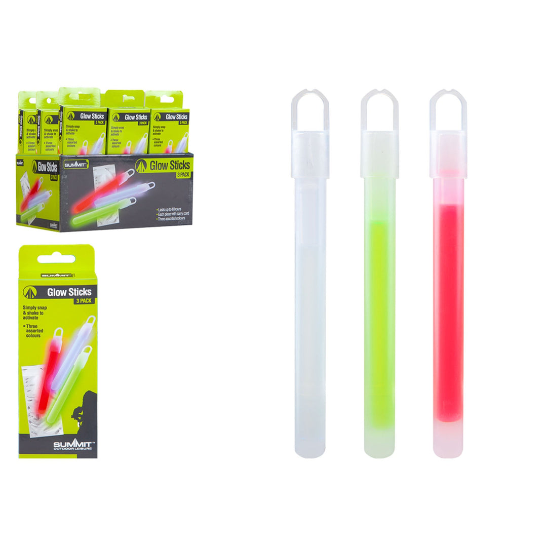 Summit 3 Pack 4" Glow Sticks