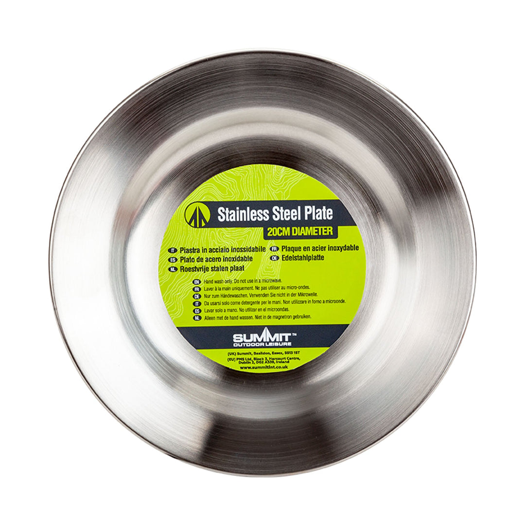 Summit Stainless Steel Plate 20Cm