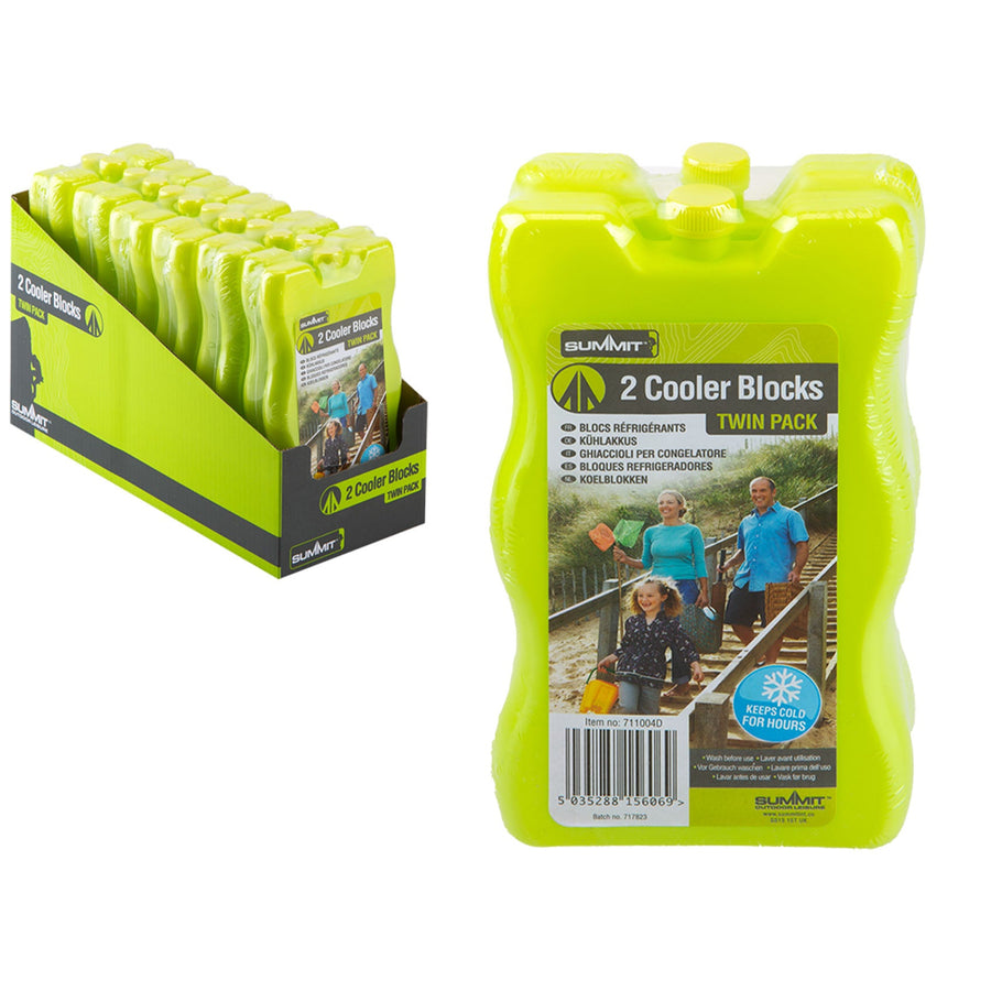 Summit Twin Pack Cooler Blocks 2X200Ml