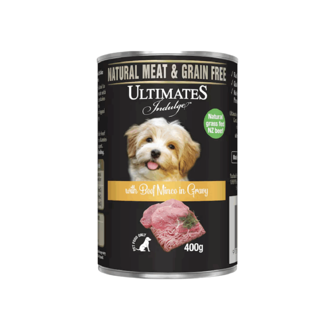 Ultimates Dog Can Beef Mince Gravy 400G