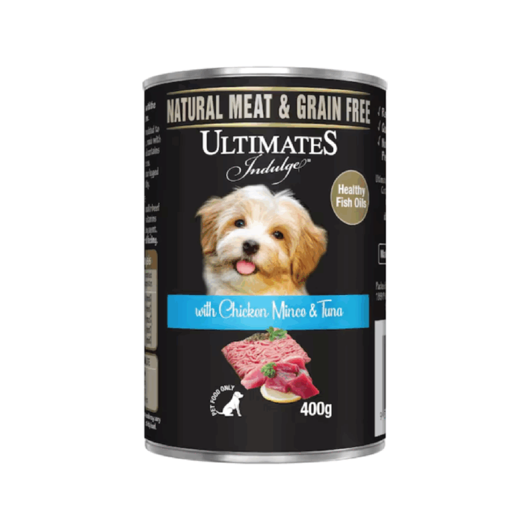 Ultimates Dog Can Chicken Mince & Tuna 400G