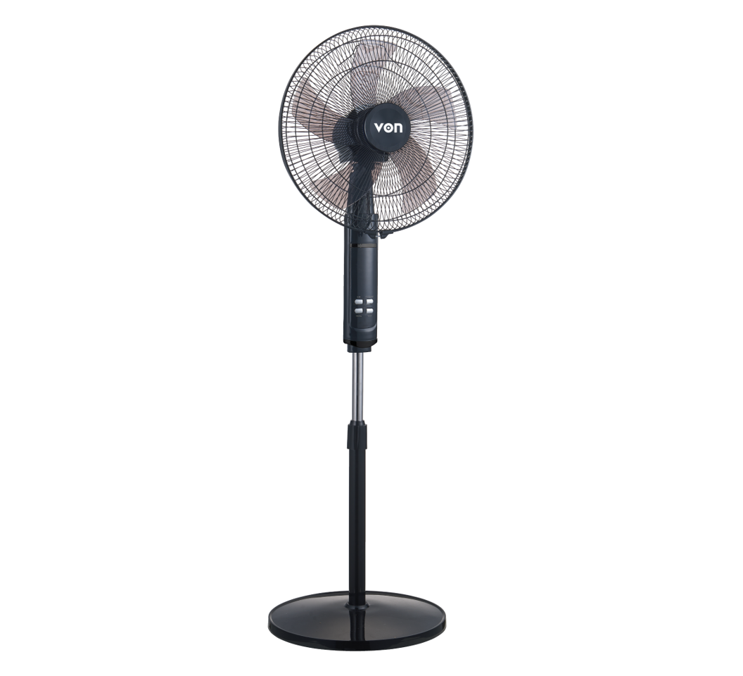 Von 16" Stand Fan Vfs-6505-Djk 50W Black