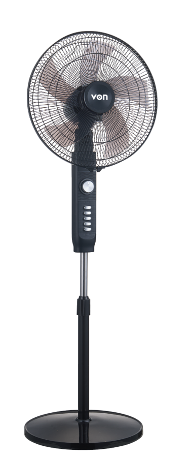Von 16" Stand Fan Vfs-6505-Mjk 50W Black