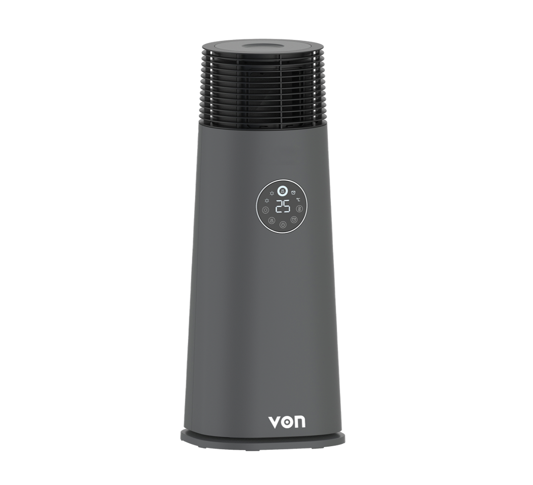 Von 2000W Tower Heater Vht203Dyak, Black