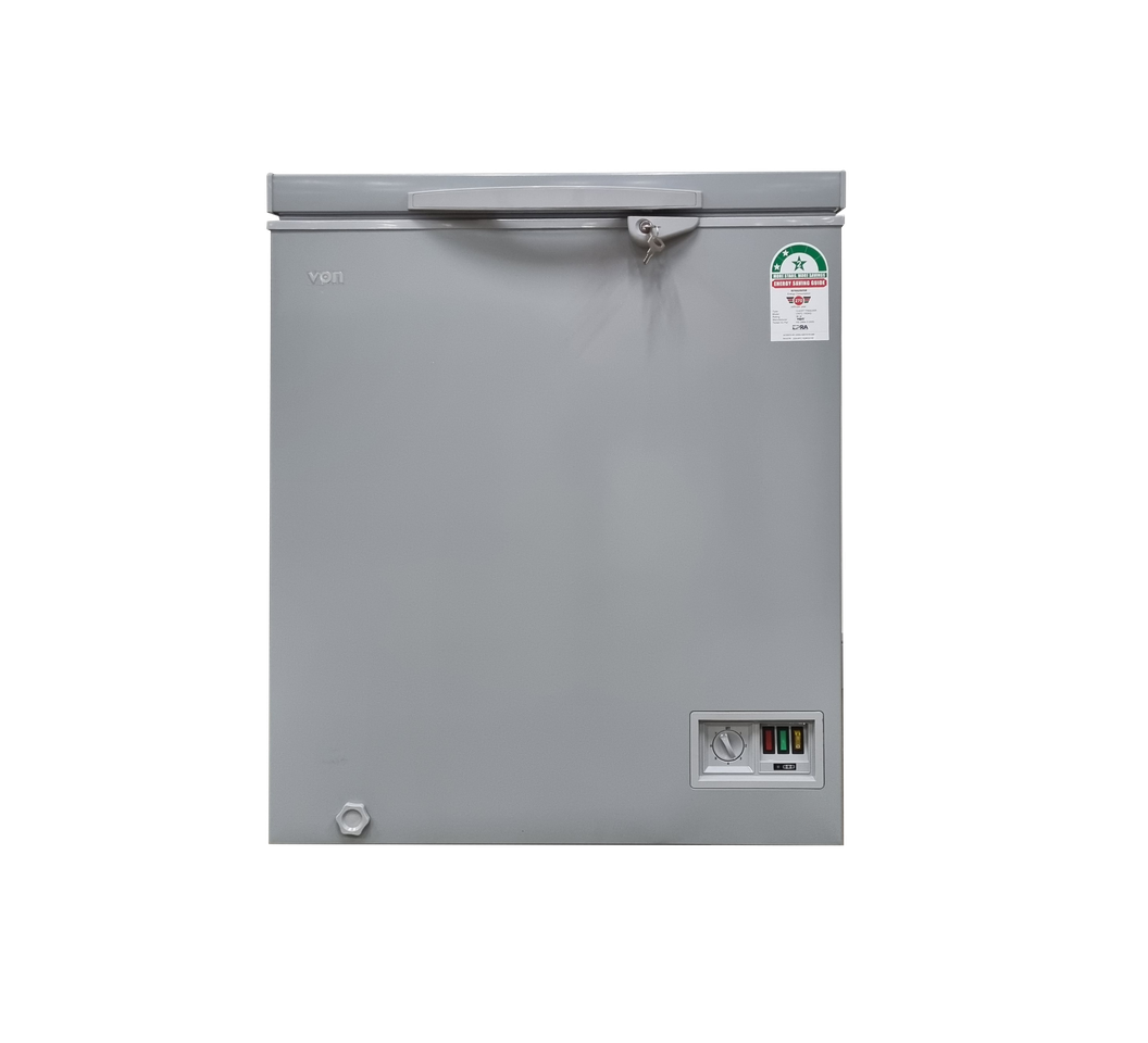 Von Chest Freezer Vafc15Dkg/Dhg 142L Grey