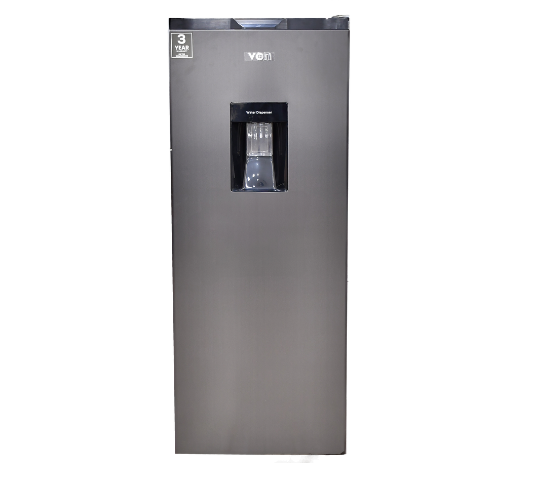 Von Fridge Single Door Vrs-170Drag 170L, Grey