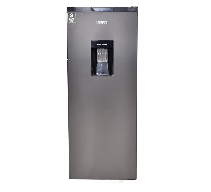 Von Fridge Single Door Vrs-170Drag 170L, Grey