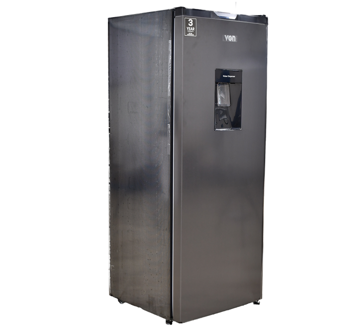 Von Fridge Single Door Vrs-170Drag 170L, Grey