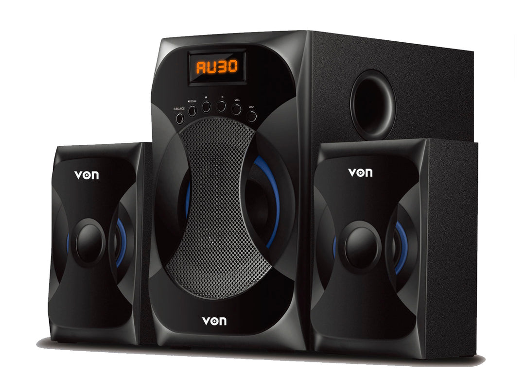 Von Subwoofer Ves0602Fs 60W Rms 2.1Channel, Bluetooth, Usb