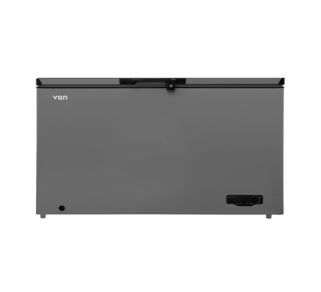 Von Chest Freezer Vafc50Dfs 505L Grey