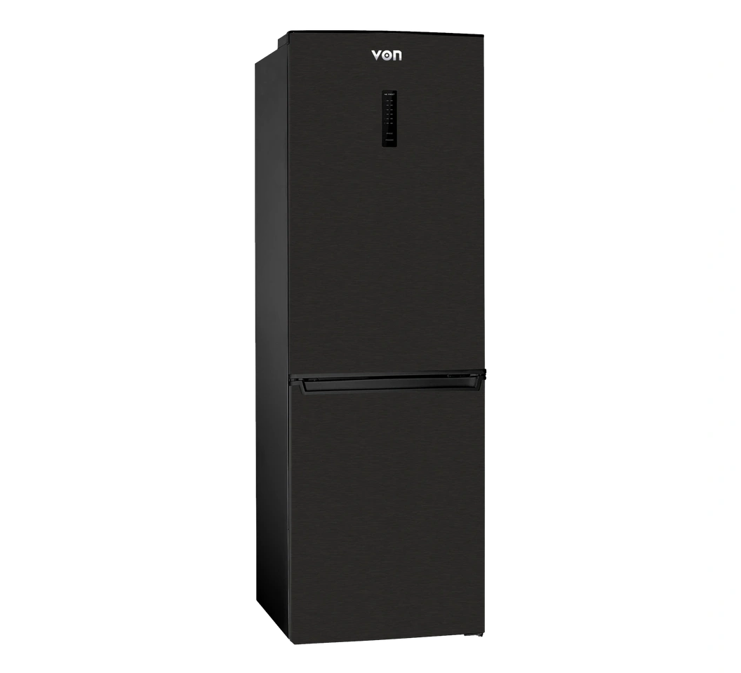 Von Fridge Bmf Vrb-327Nvak/Nrak 327L,Black Inox