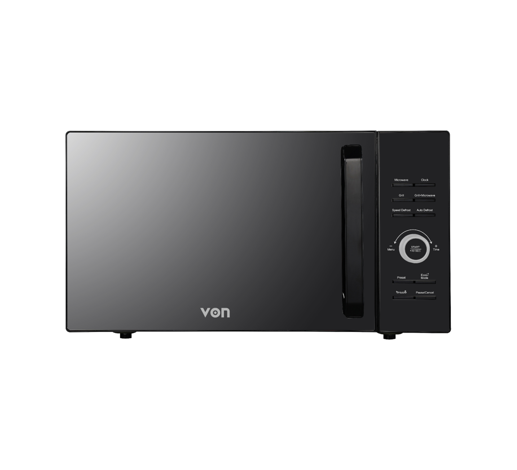 Von Microwave Grill Vamg-25Dgk 25L Dig Blk