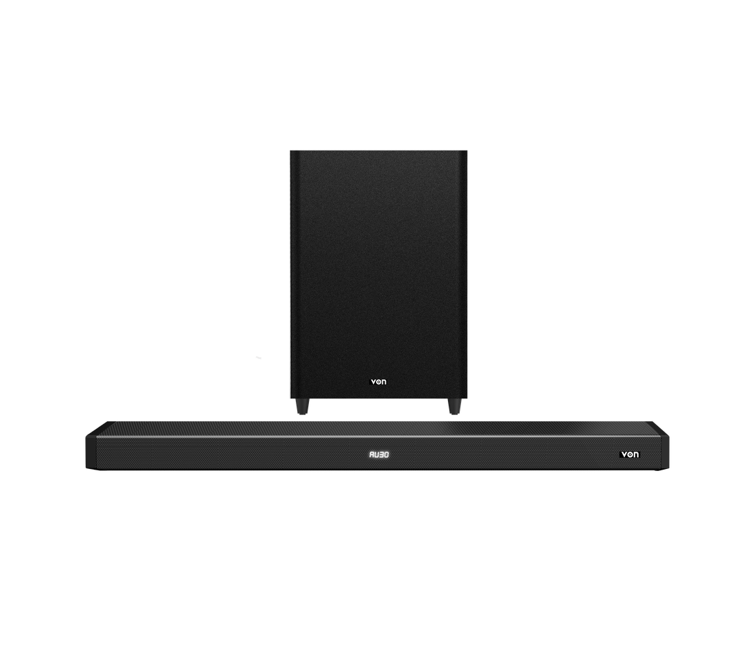 Von Soundbar Vsb2002Lfk 200W, 2.1Ch, W/Less Subwoofer