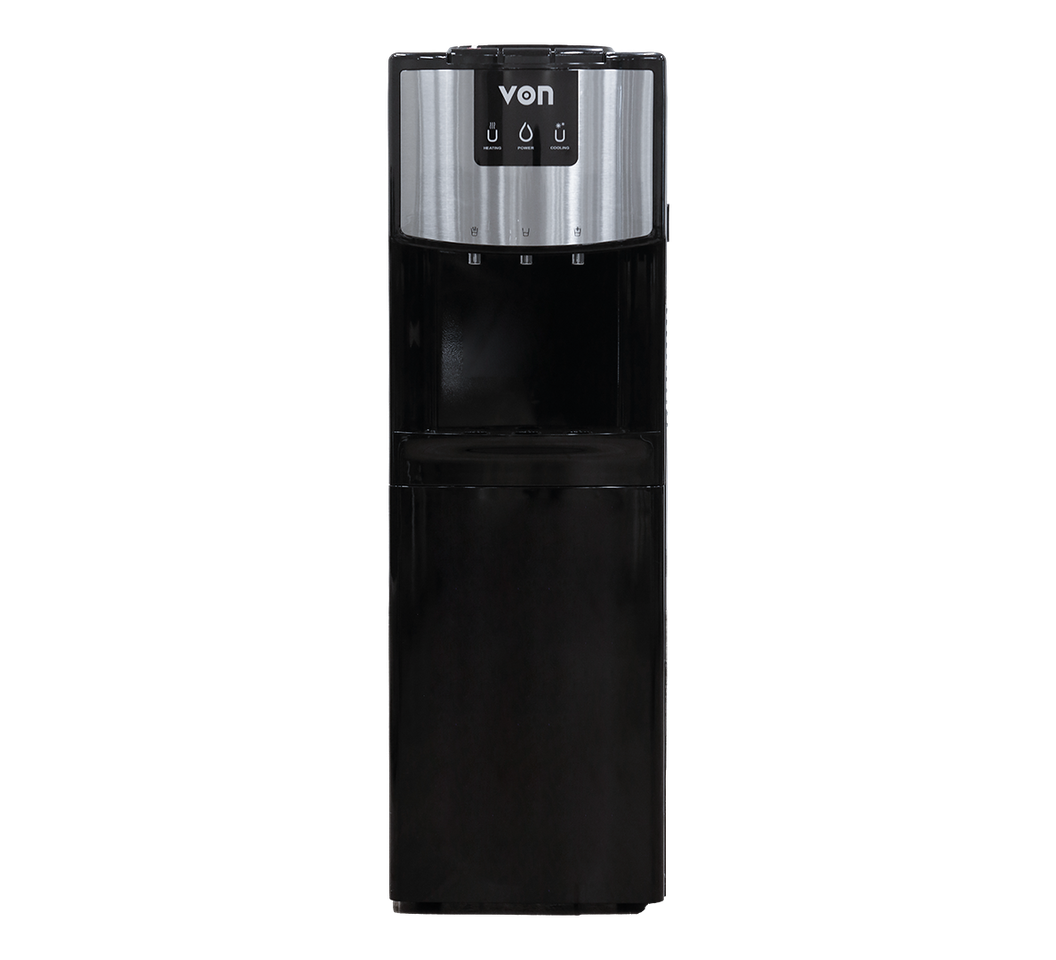 Von Water Dispenser Vadl2311K Fs Cc Blk Cabinet