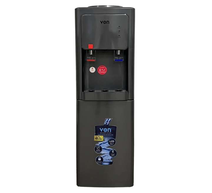 Von Water Dispenser Vdn-211Cls Fs Hn Dark Gray Cab