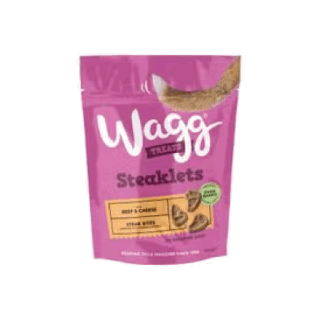 Wagg Dog Treats Steaklets 125G