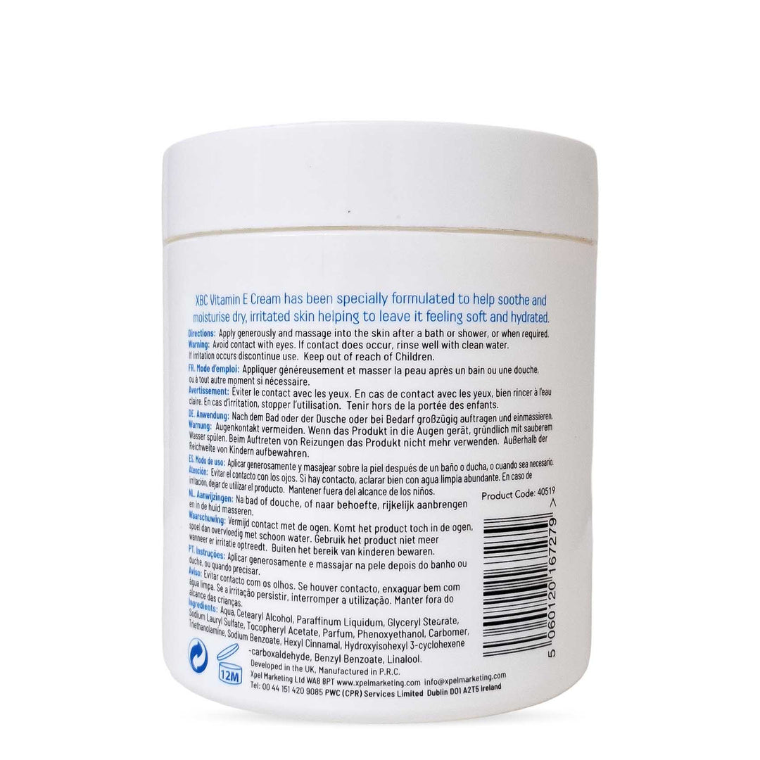 XBC Vitamin E Cream 500Ml