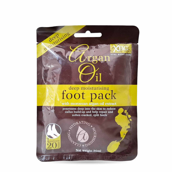 XBC Argan Oil Deep Moisturing Foot Pack 30Ml