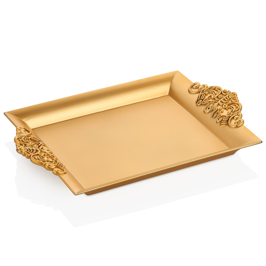 Zucci Baroque Tray Gold Large Ku-246 Y